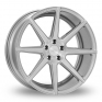 19 Inch Ispiri ISR8 Silver Alloy Wheels
