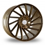 18 Inch KAMBR 400R Bronze Alloy Wheels
