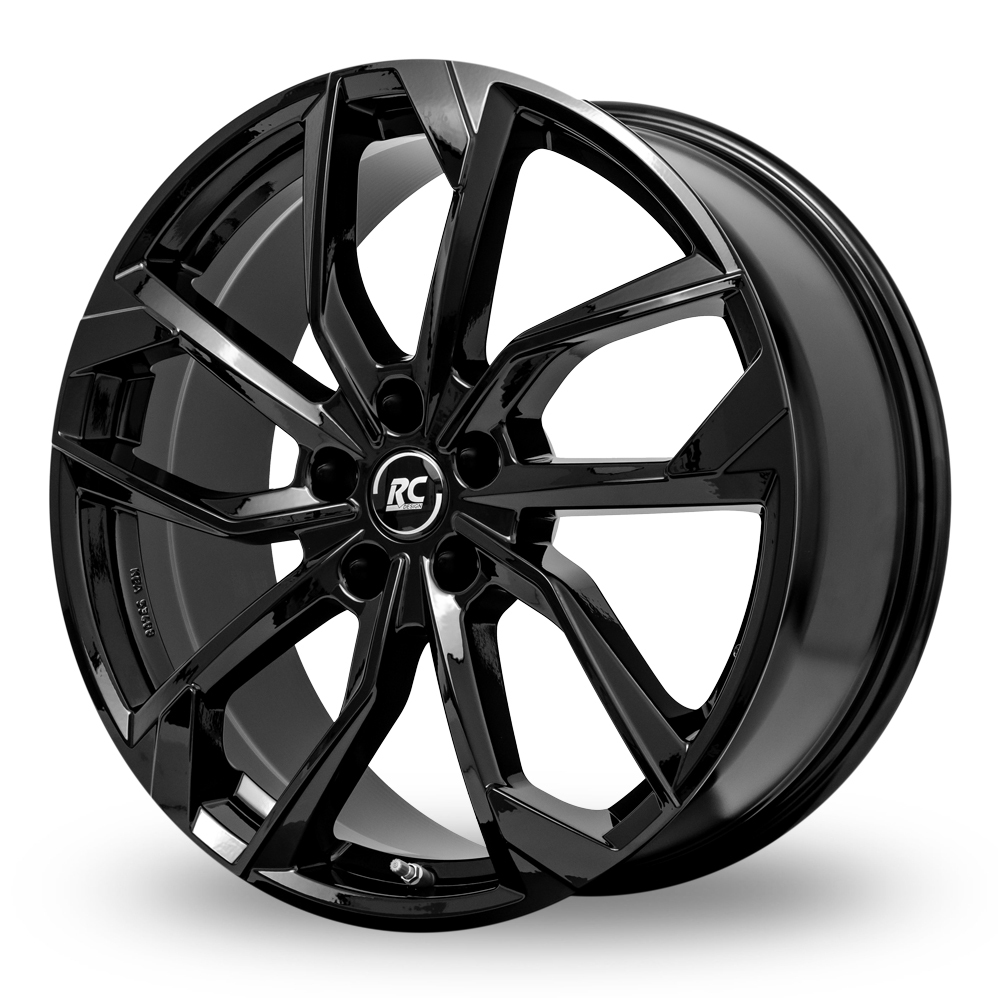 17 Inch RC Design RC34 Gloss Black Alloy Wheels