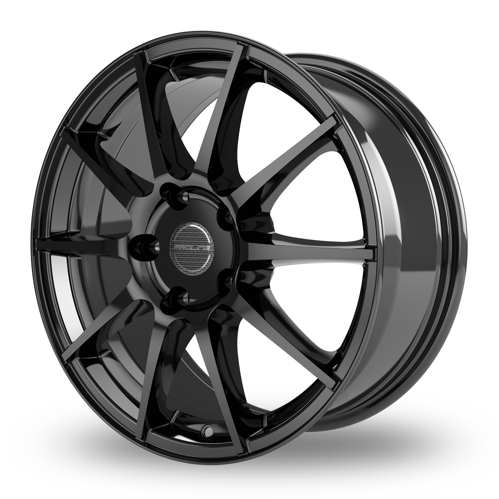 19 Inch Proline UX100 Black Glossy Alloy Wheels