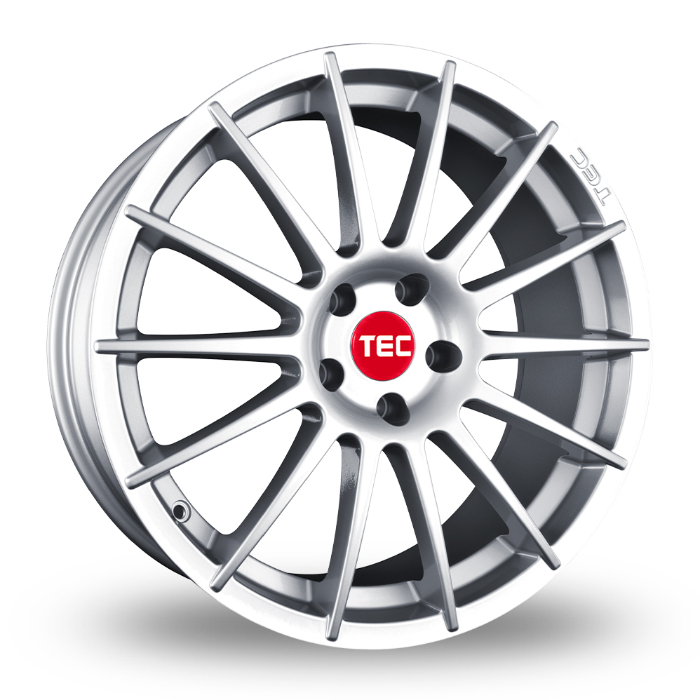 18 Inch TEC Speedwheels AS2 Silver Alloy Wheels