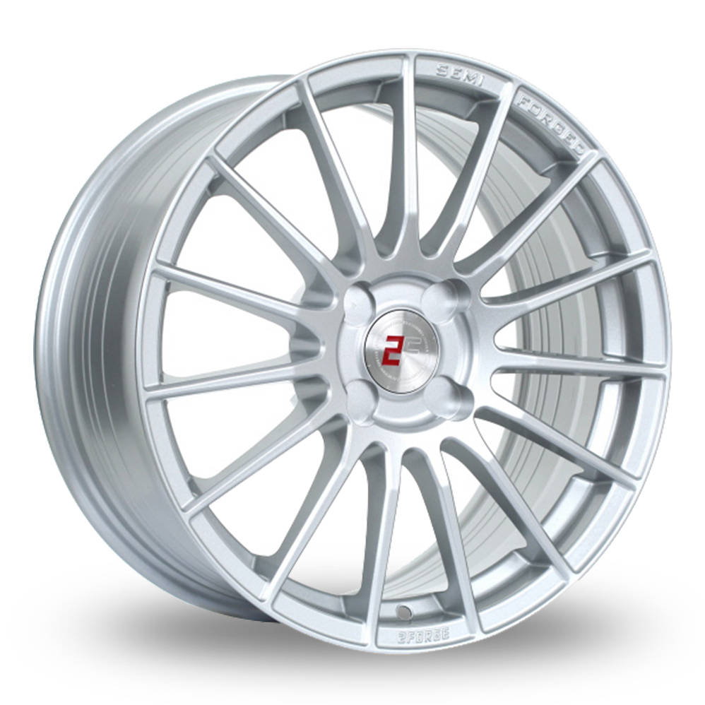 18 Inch 2FORGE ZF1 Silver Alloy Wheels