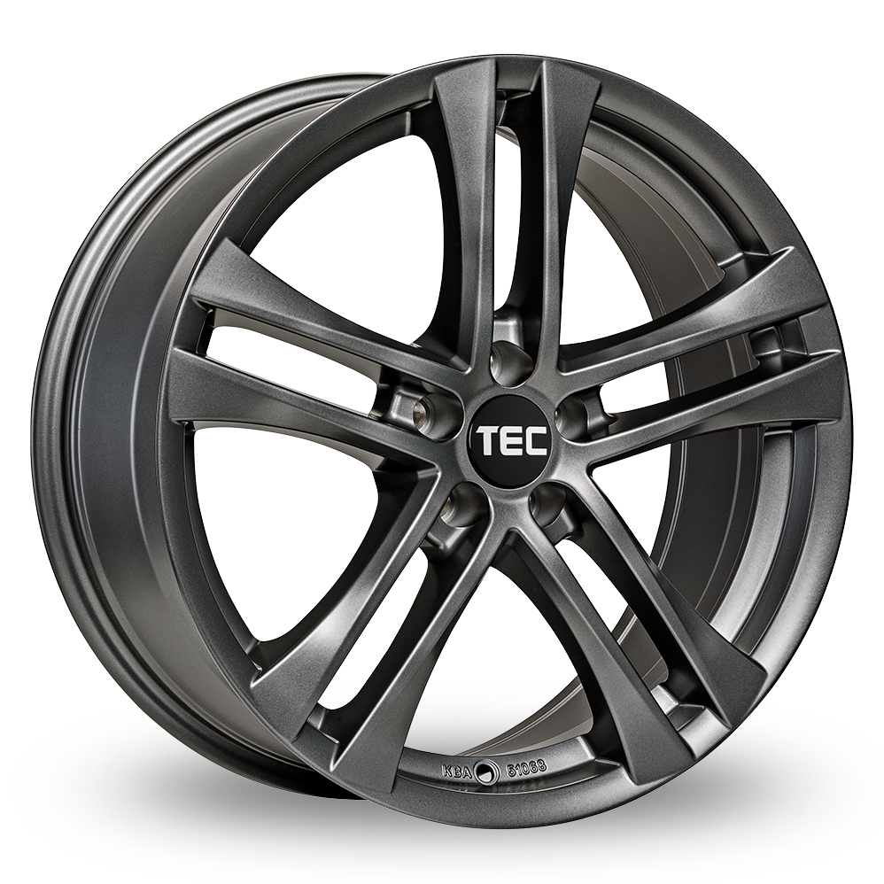 17 Inch TEC Speedwheels AS4 Gun Metal Alloy Wheels