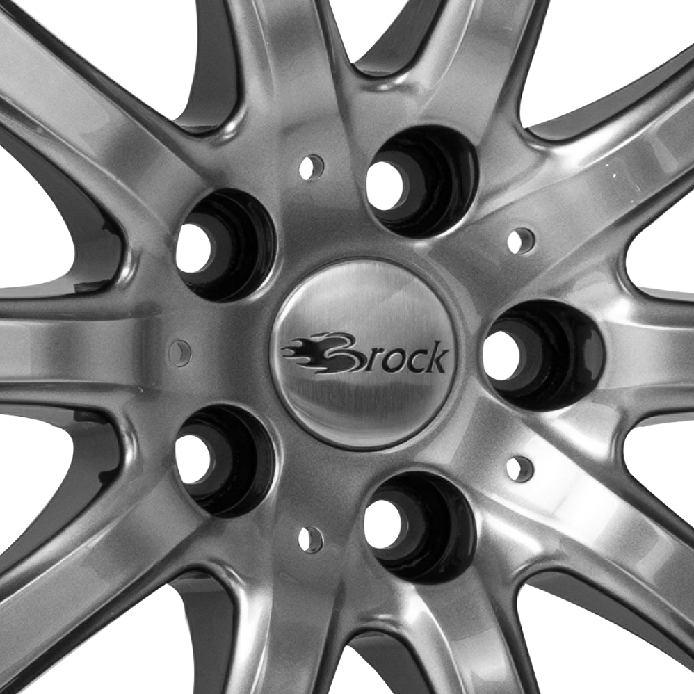 20 Inch Brock B21 Chrome Silver Alloy Wheels