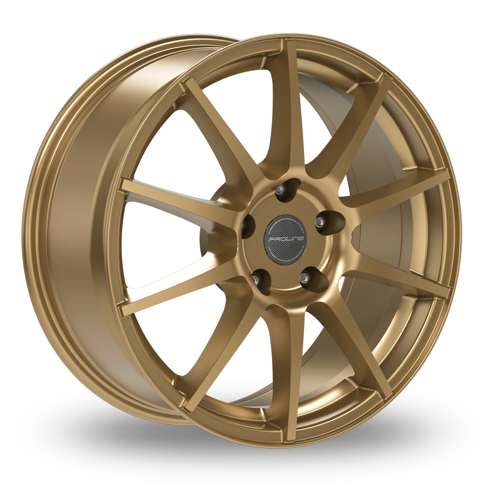 17 Inch Proline UX100 Matt Gold Alloy Wheels