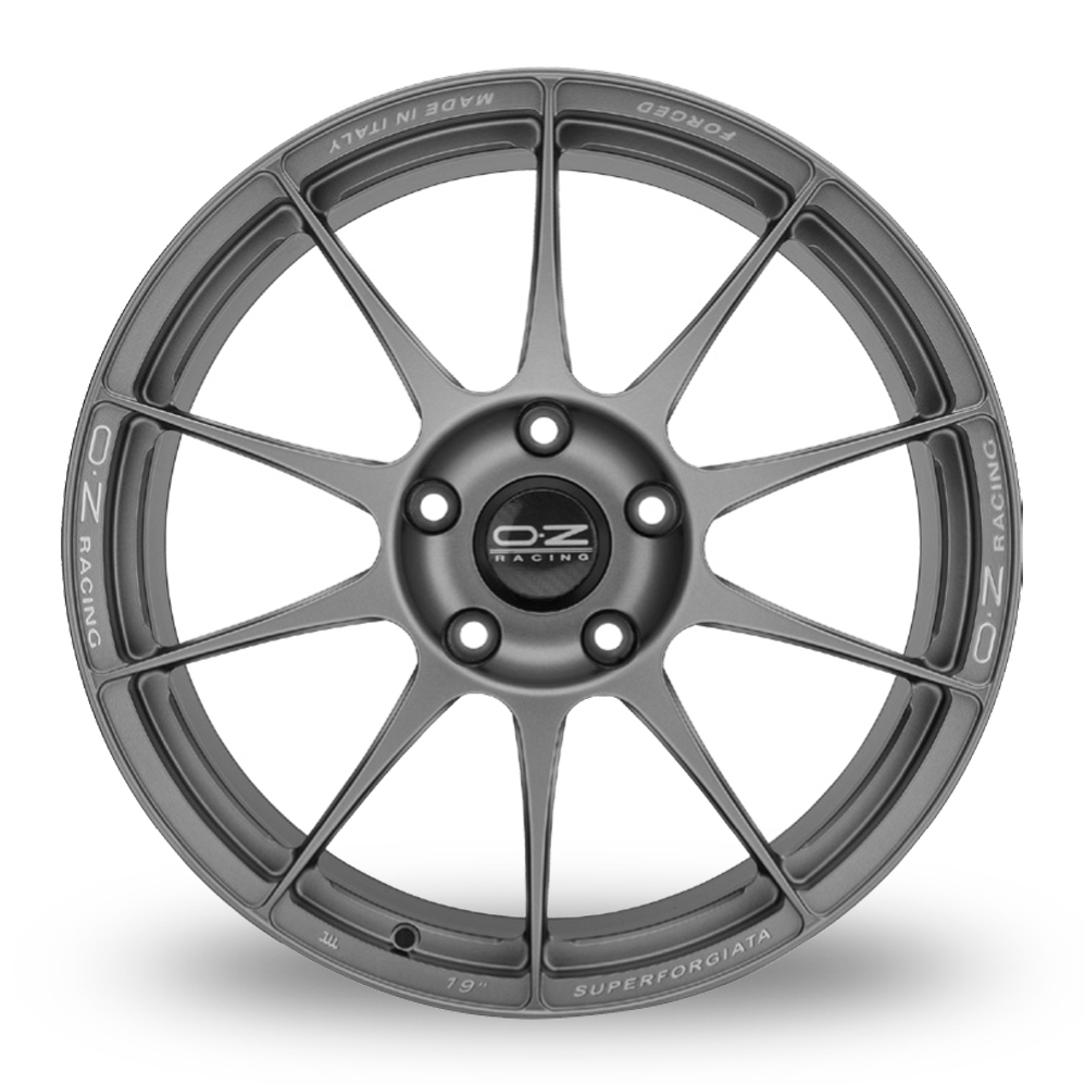 8.5x20/10x20 (Front) & 10x20/11x20 (Rear) OZ Racing Superforgiata Grigio Corsa Alloy Wheels