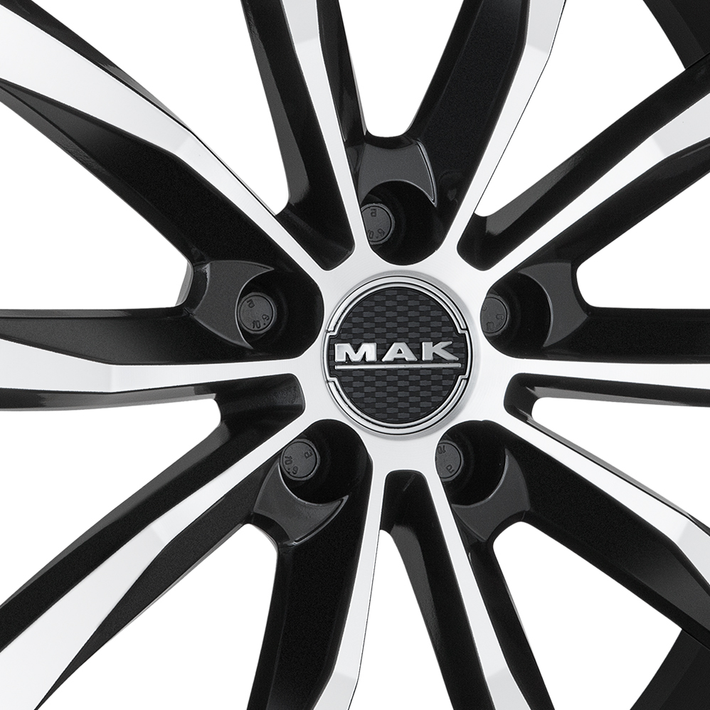 19 Inch MAK Wolf Black Mirror Alloy Wheels