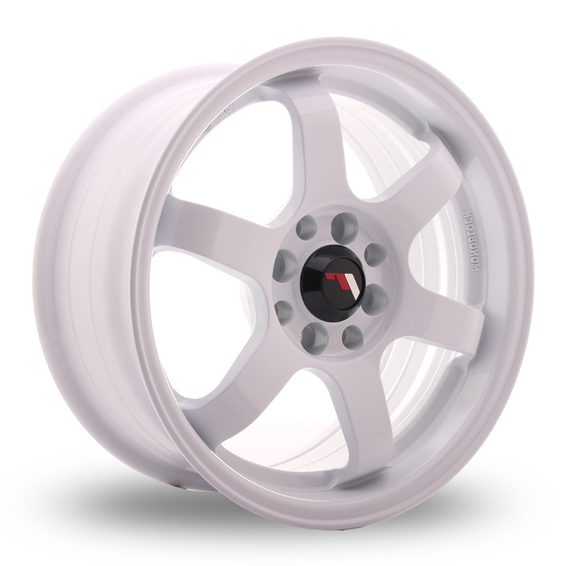 15 Inch Japan Racing JR3 (7x15) White Alloy Wheels