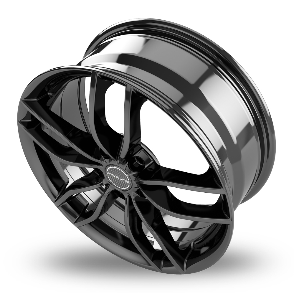 Proline ZX100 Black Glossy 20" Alloy Wheels Wheelbase