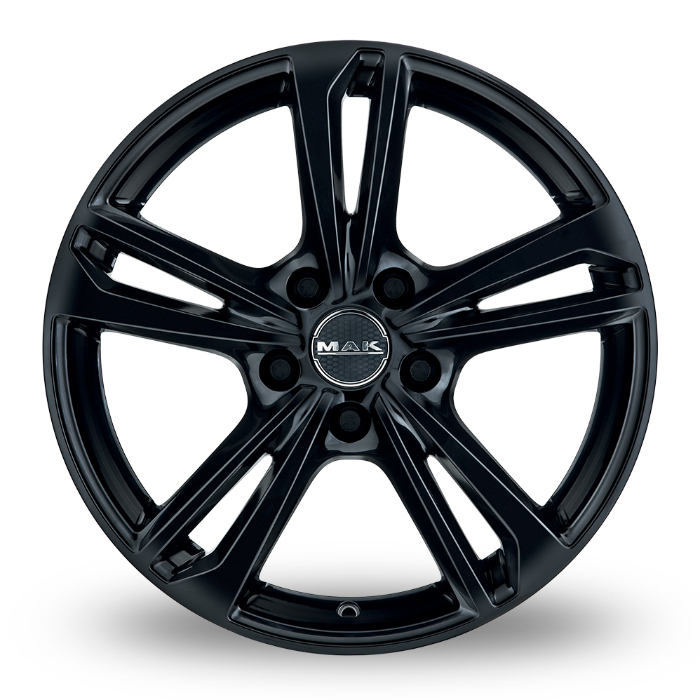 17 Inch MAK Emblema Gloss Black Alloy Wheels