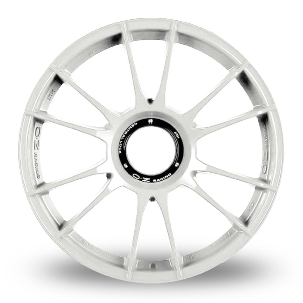 20 Inch OZ Racing Ultraleggera HLT CL White Alloy Wheels
