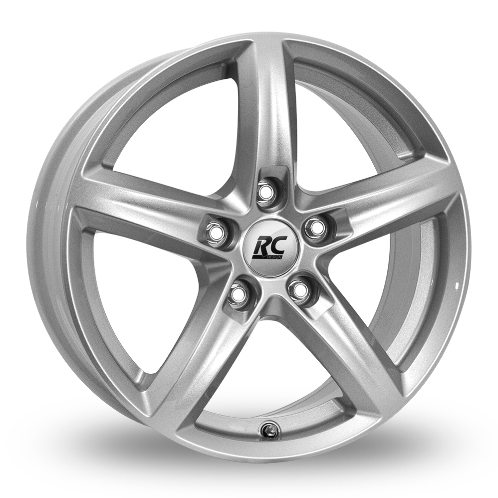 16 Inch RC Design RC24 Silver Alloy Wheels