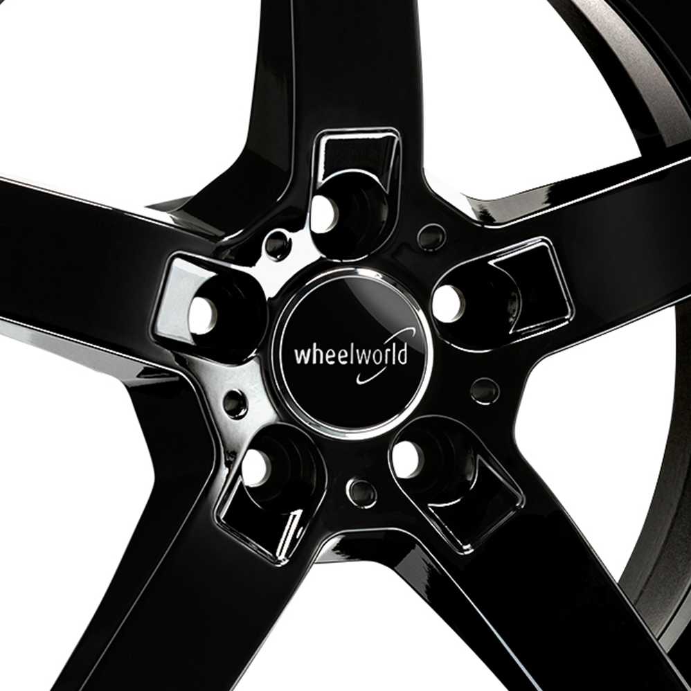 2DRV WH31 Gloss Black 17" Alloy Wheels Wheelbase