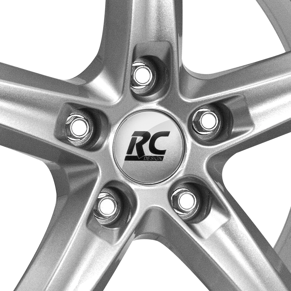 16 Inch RC Design RC24 Silver Alloy Wheels