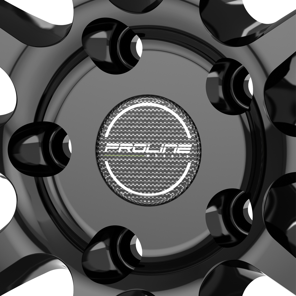 16 Inch Proline UX100 Black Glossy Alloy Wheels