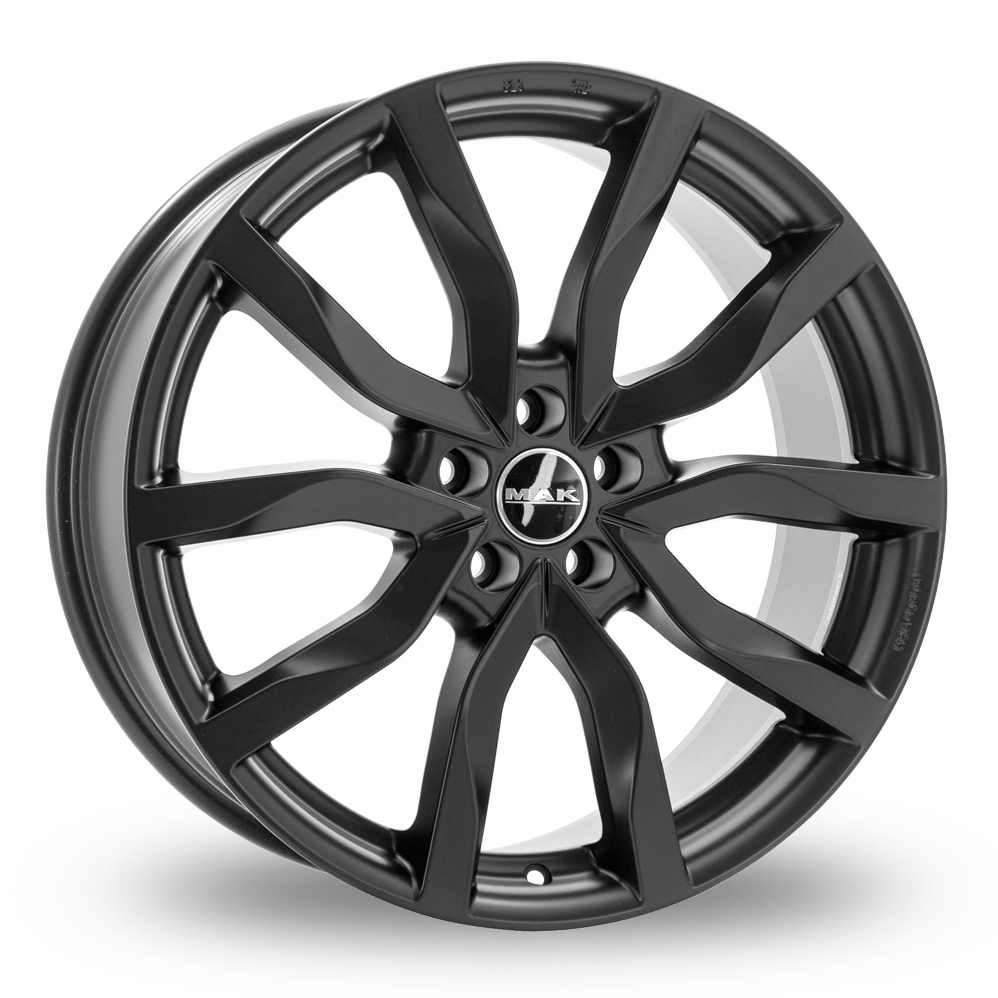 MAK Highlands Matt Black 18" Alloy Wheels - Wheelbase