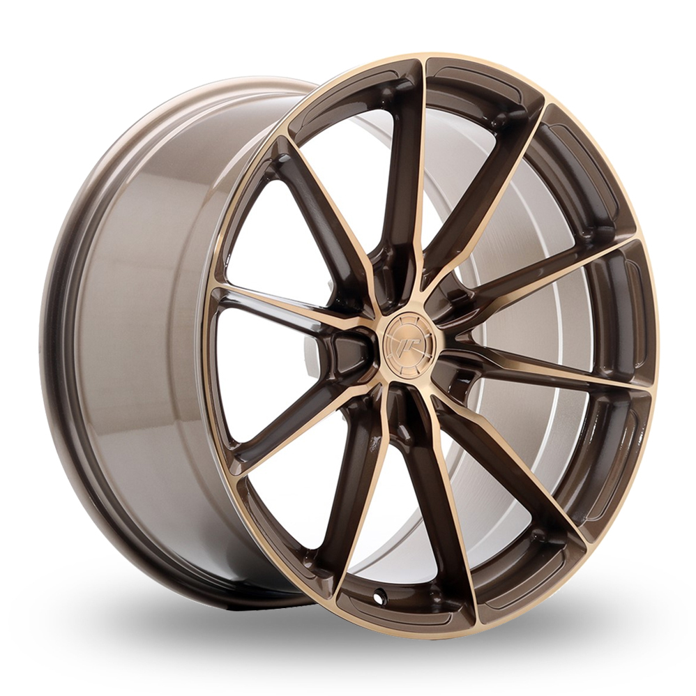 19 Inch Japan Racing JR37 () (Custom Fitment) Platinum Bronze Alloy Wheels