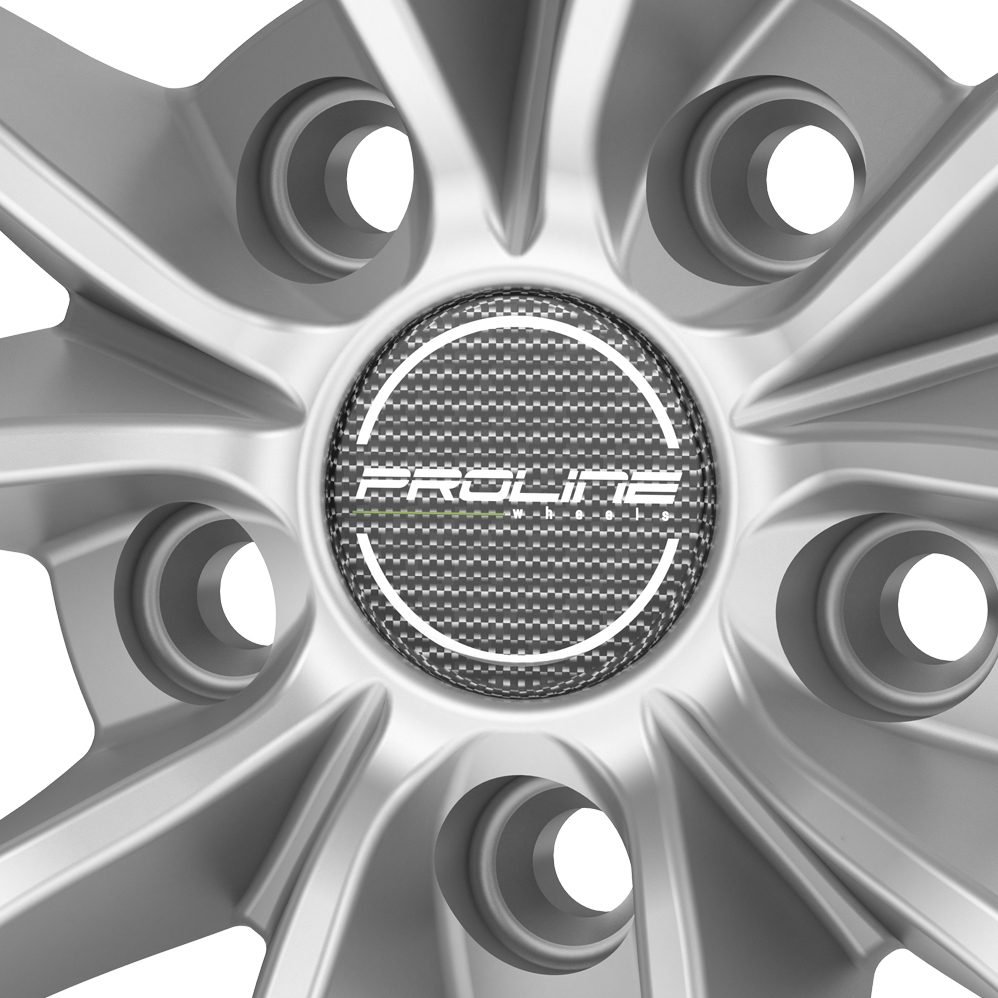 20 Inch Proline ZX100 Arctic Silver Alloy Wheels