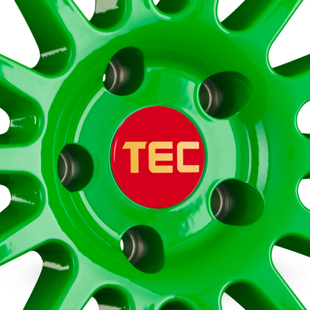 17 Inch TEC Speedwheels AS2 Green Alloy Wheels