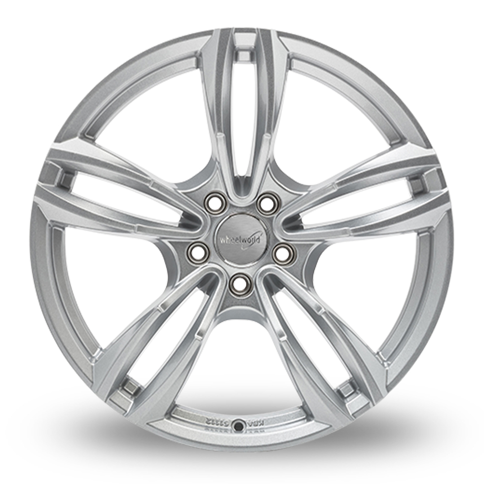 18 Inch Wheelworld WH29 Silver Alloy Wheels