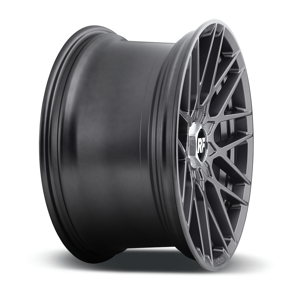 8.5x20 (Front) & 10x20 (Rear) Rotiform RSE Anthracite Alloy Wheels