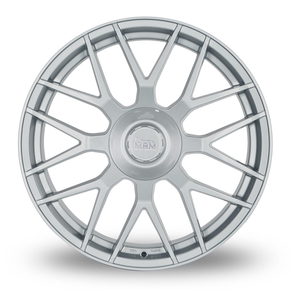 18 Inch MAM GT1 Silver Alloy Wheels