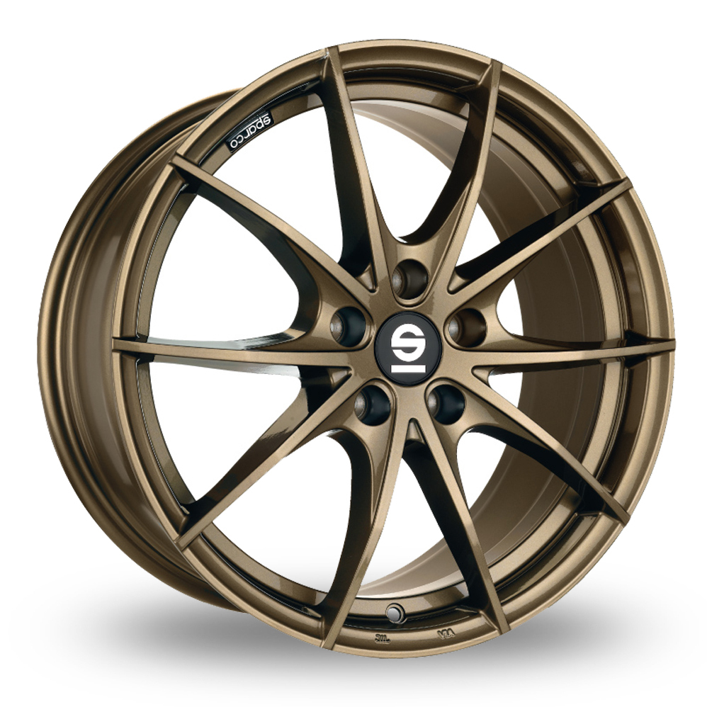 17 Inch Sparco Trofeo 5 Bronze Alloy Wheels