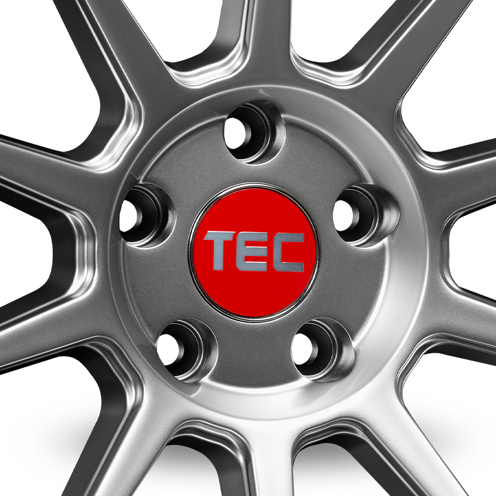 18 Inch TEC Speedwheels GT8 Hyper Silver Alloy Wheels