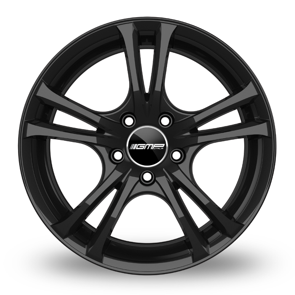 16 Inch GMP Italia Easy-R Gloss Black Alloy Wheels
