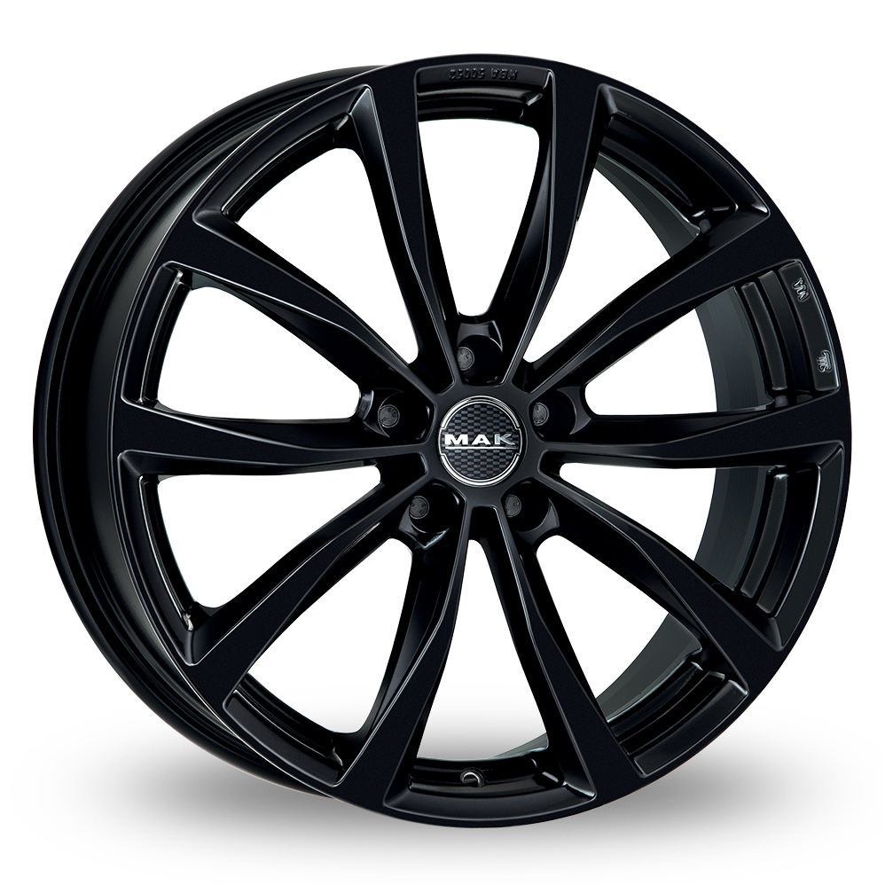 19 Inch MAK Wolf Gloss Black Alloy Wheels