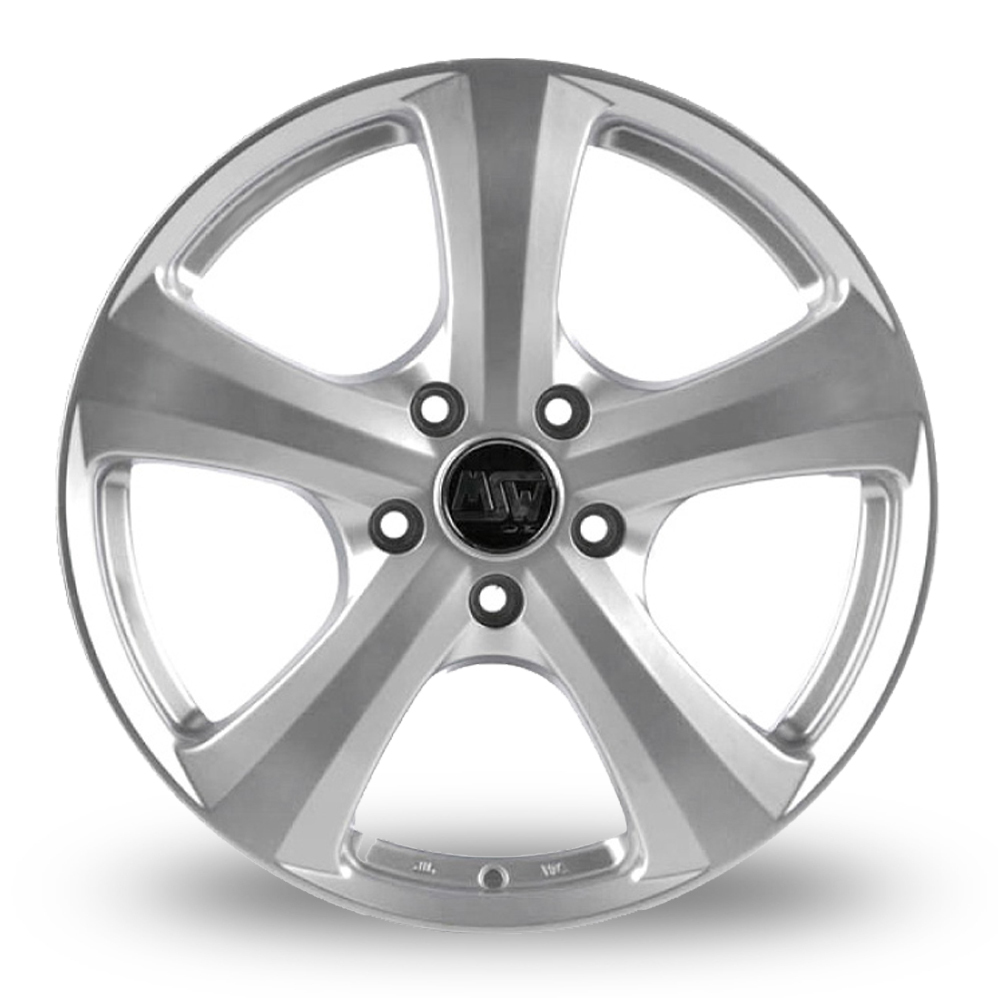 16 Inch MSW (by OZ) 19 Silver Alloy Wheels