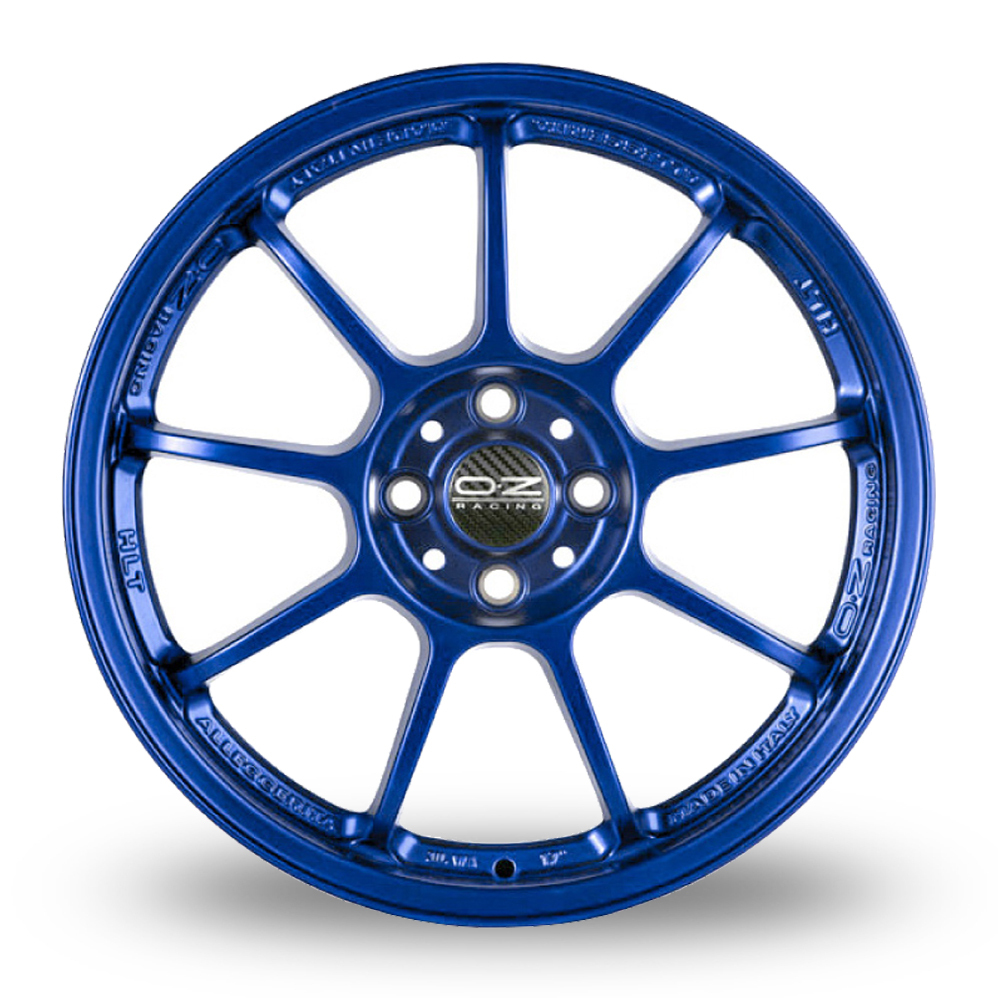 17 Inch OZ Racing Alleggerita HLT Blue Alloy Wheels