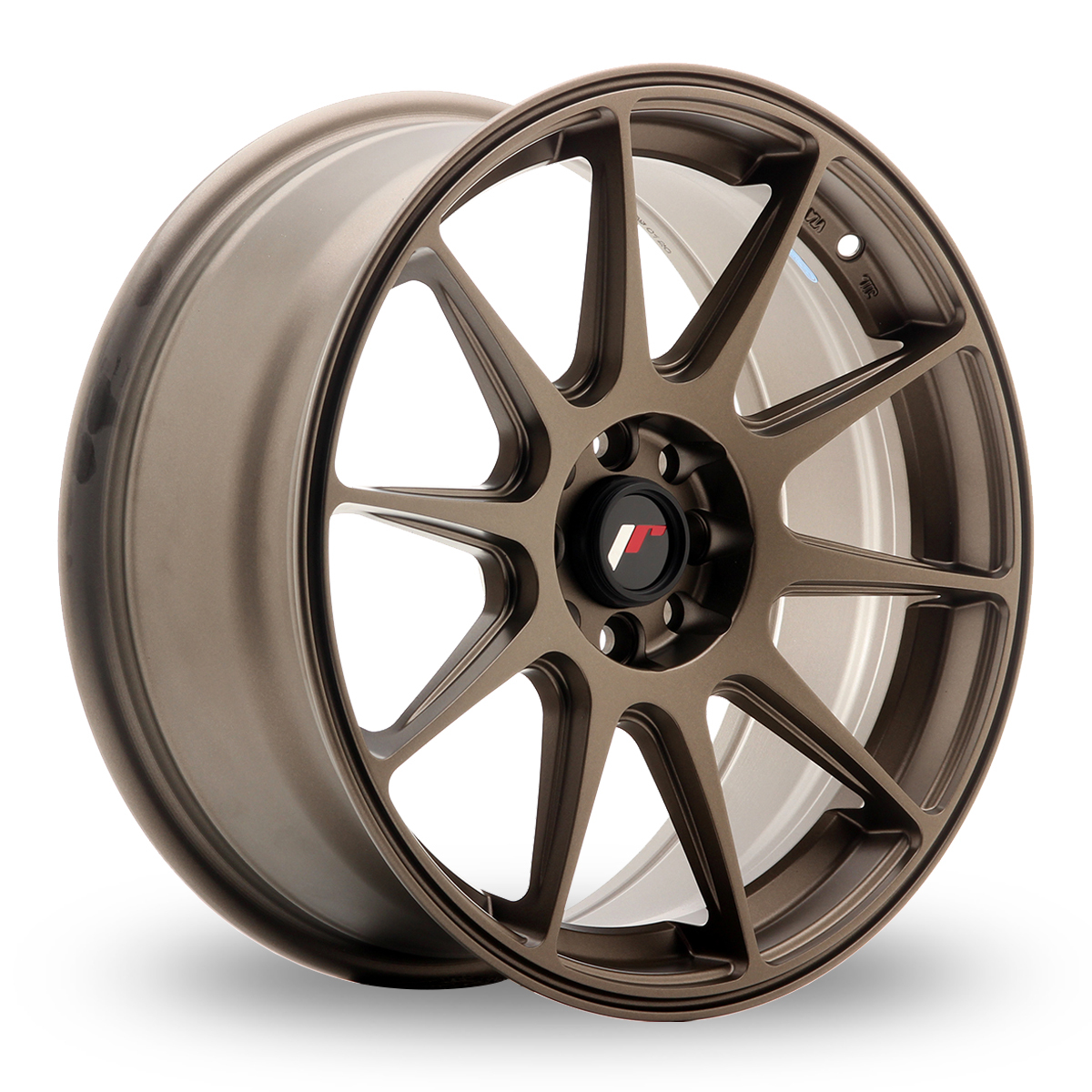 17 Inch Japan Racing JR11 (7.25x17) Matt Bronze Alloy Wheels