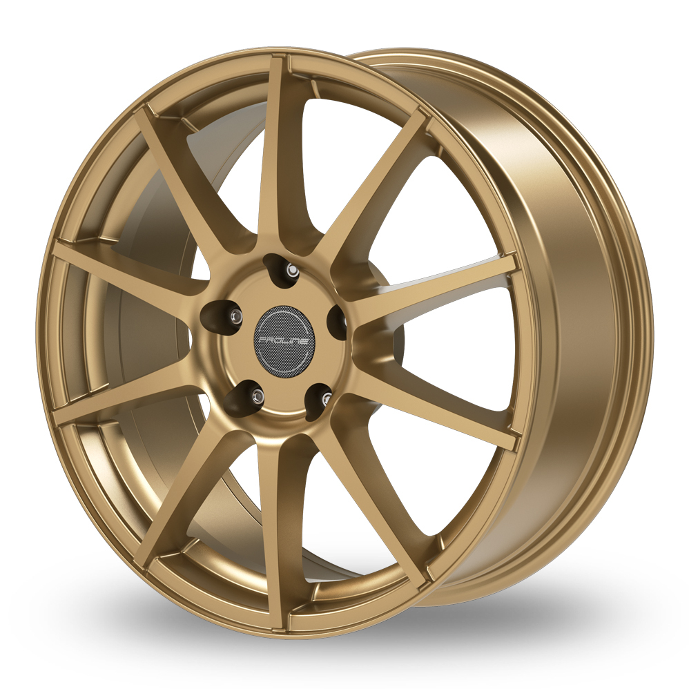 17 Inch Proline UX100 Matt Gold Alloy Wheels
