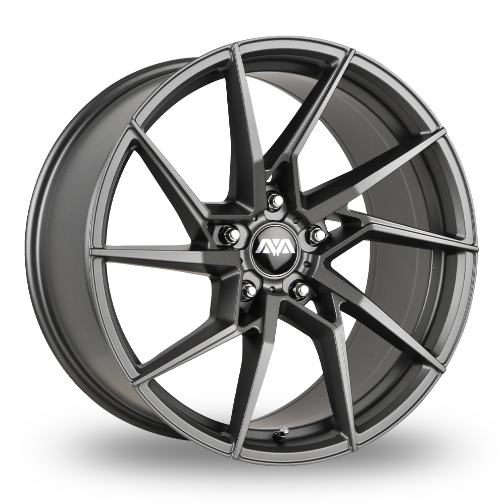 AVA 032 Matt Gun Metal 20" Alloy Wheels Wheelbase