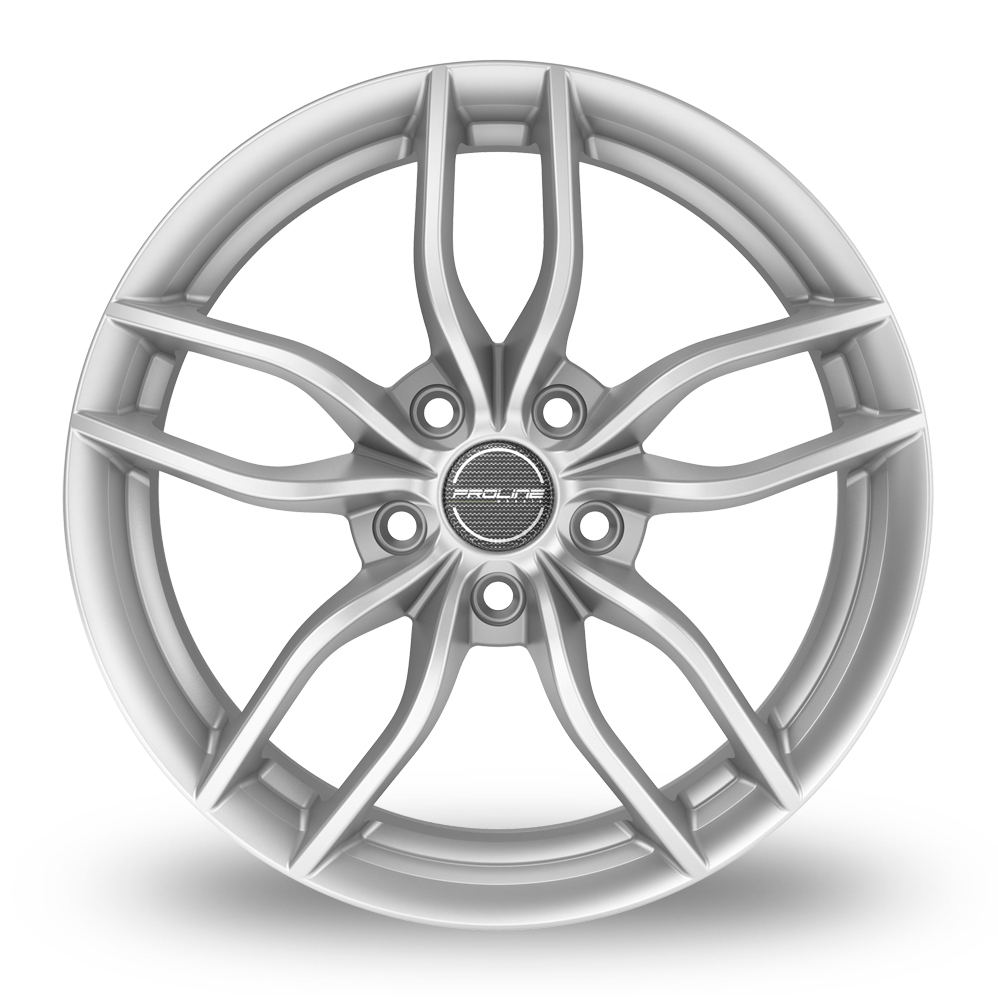 15 Inch Proline ZX100 Arctic Silver Alloy Wheels