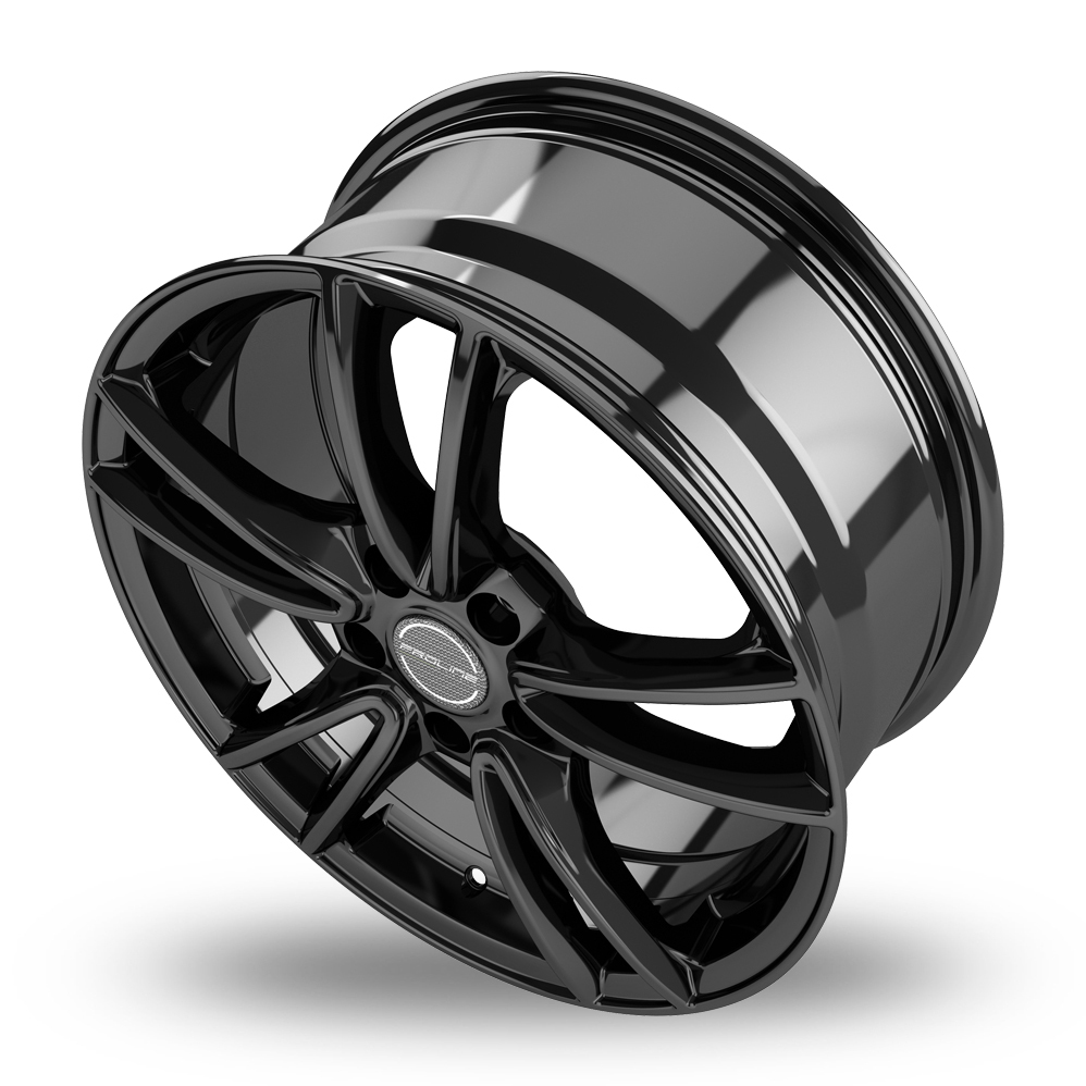 17 Inch Proline CX300 Black Glossy Alloy Wheels