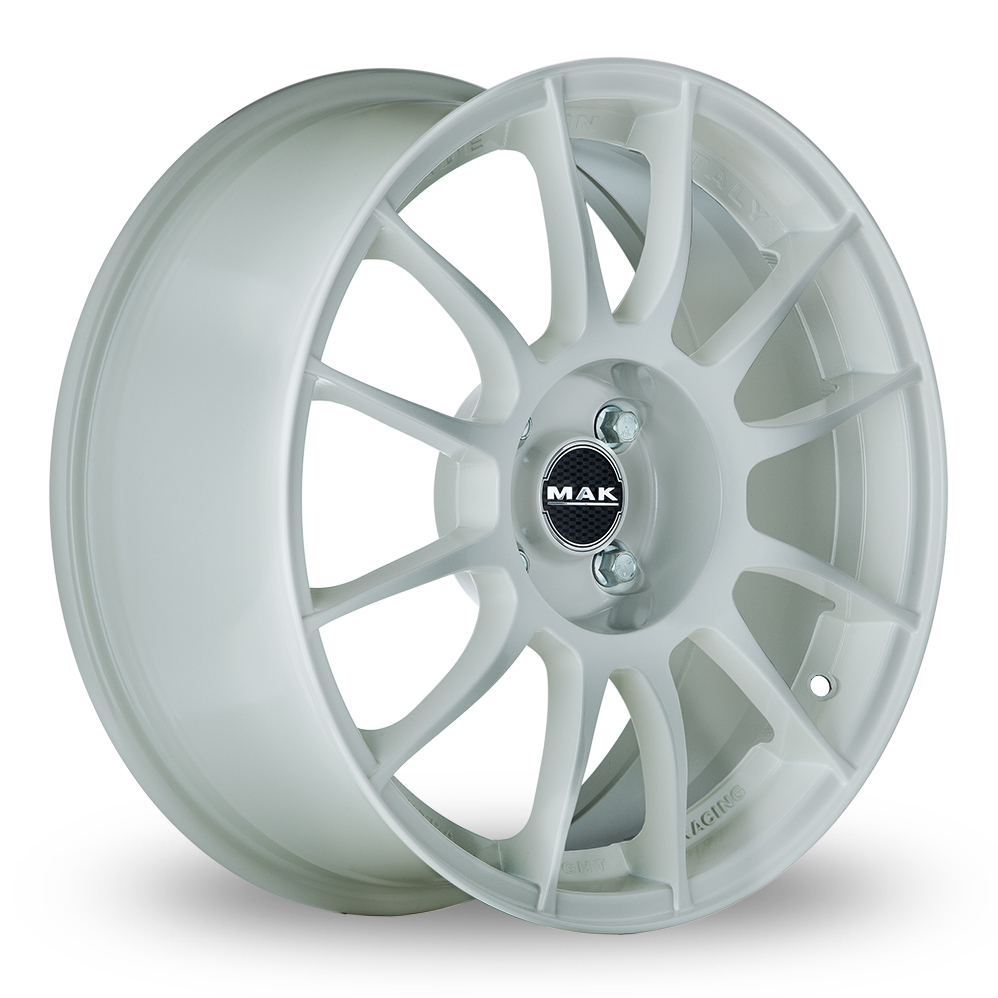 18 Inch MAK XLR Gloss White Alloy Wheels