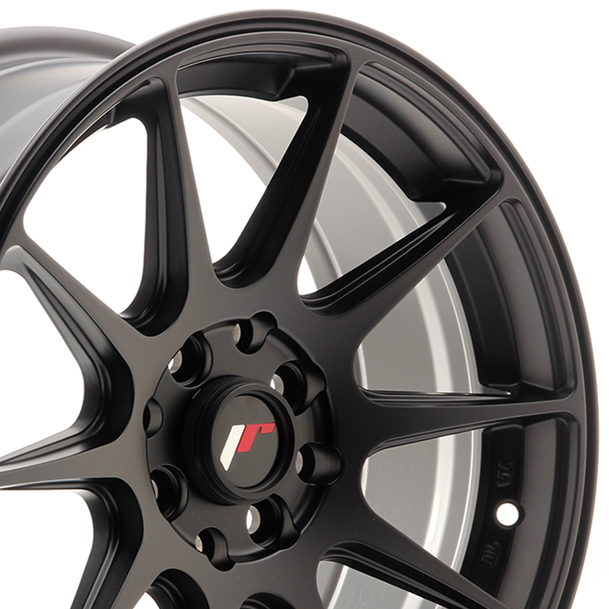 16 Inch Japan Racing JR11 (7x16) Matt Black Alloy Wheels