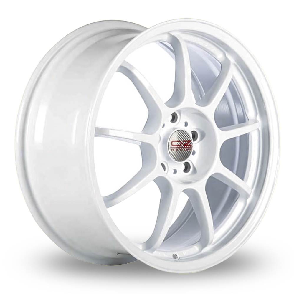 17 Inch OZ Racing Alleggerita HLT White Alloy Wheels