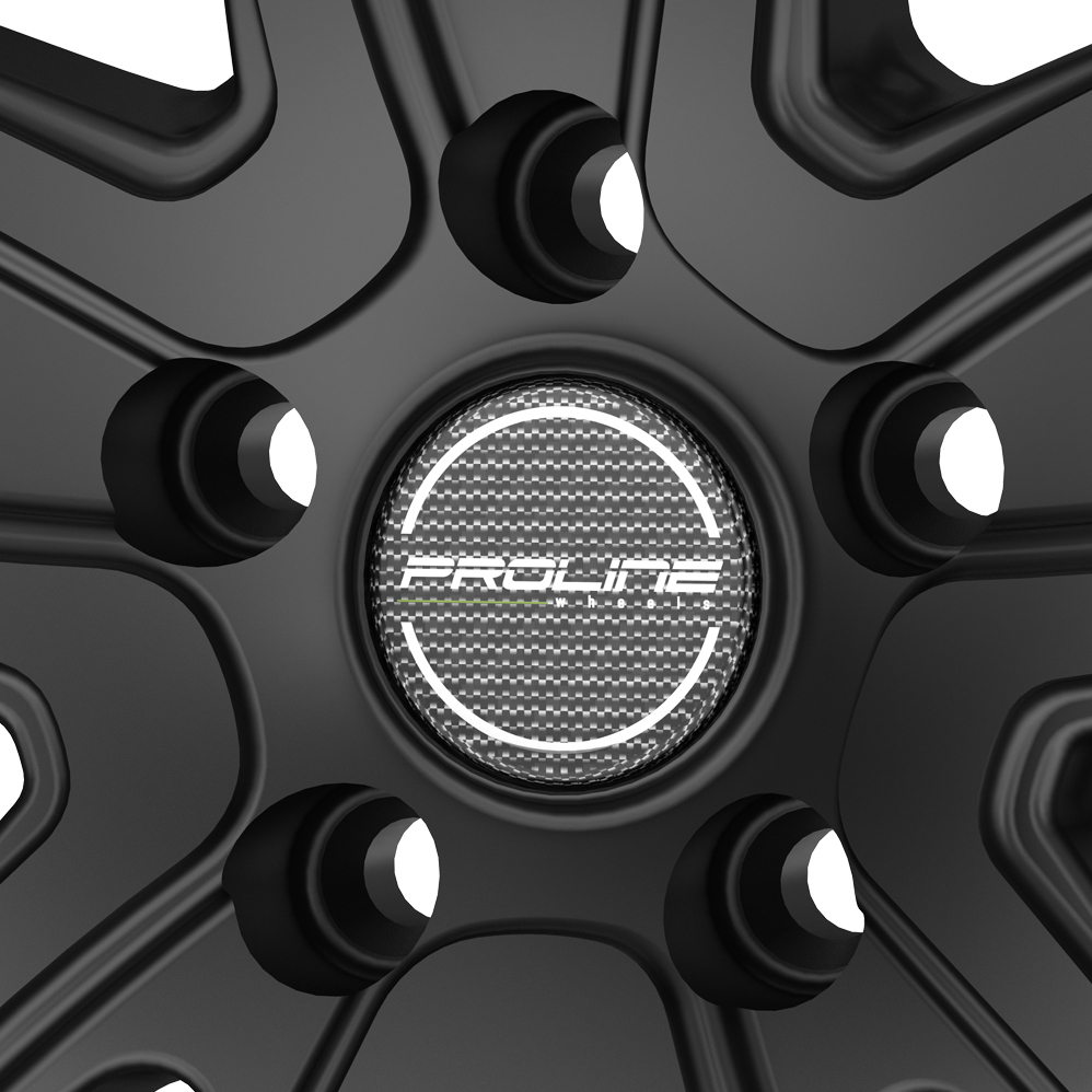 Proline VX100 Black Matt 15" Alloy Wheels Wheelbase