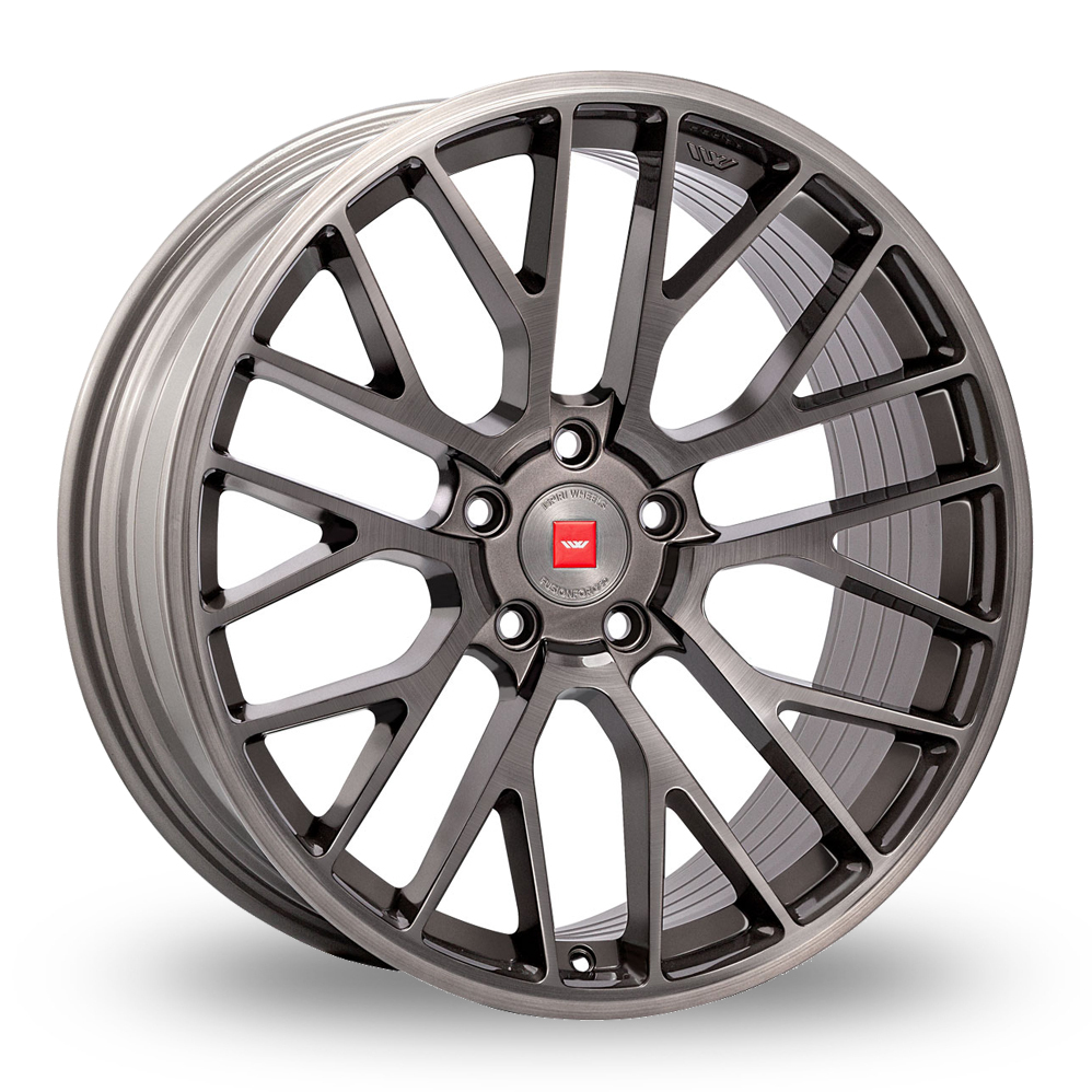 20 Inch Ispiri FFP1 Grey Alloy Wheels