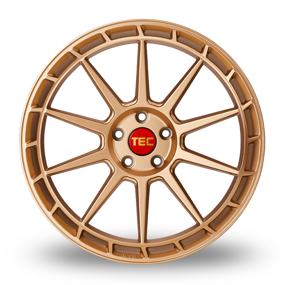 19 Inch TEC Speedwheels GT8 Rose Gold Alloy Wheels