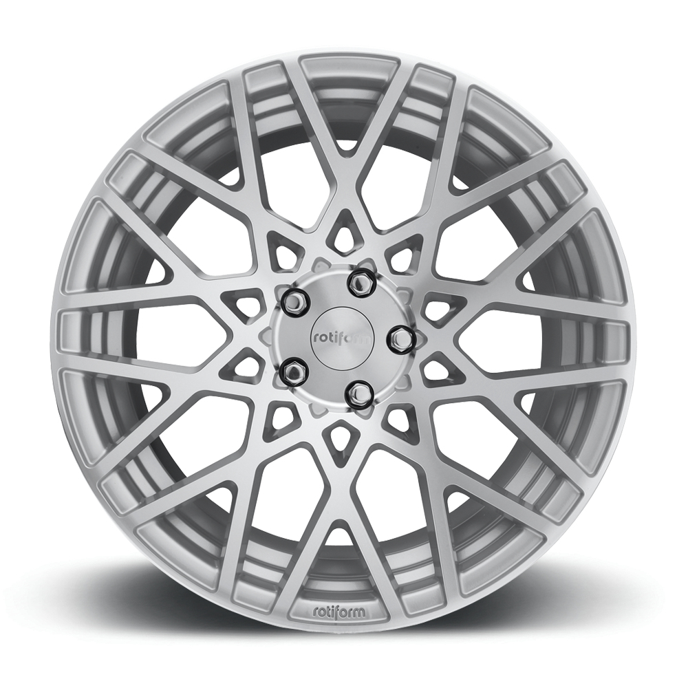 19 Inch Rotiform BLQ Silver Polished Alloy Wheels