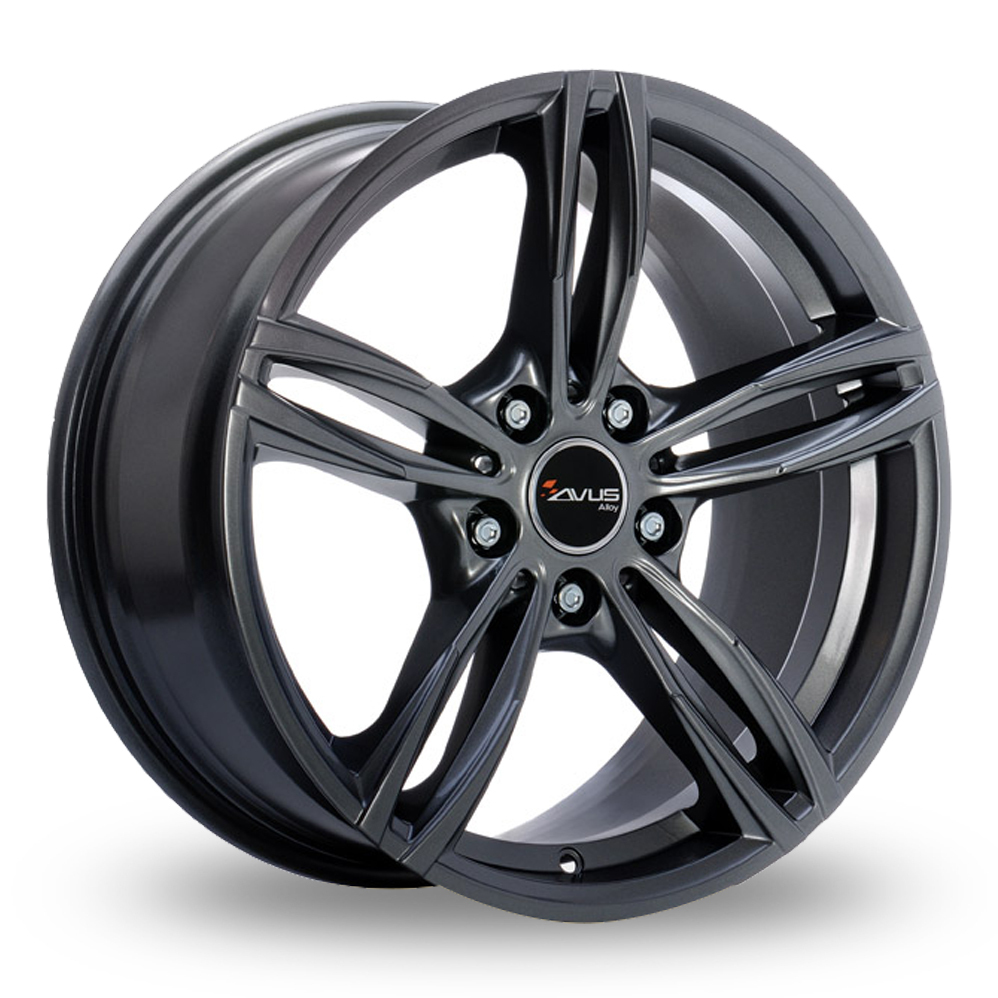 19 Inch Avus Racing AC-MB3 Anthracite Alloy Wheels