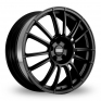 19 Inch Fondmetal 9RR Black Alloy Wheels