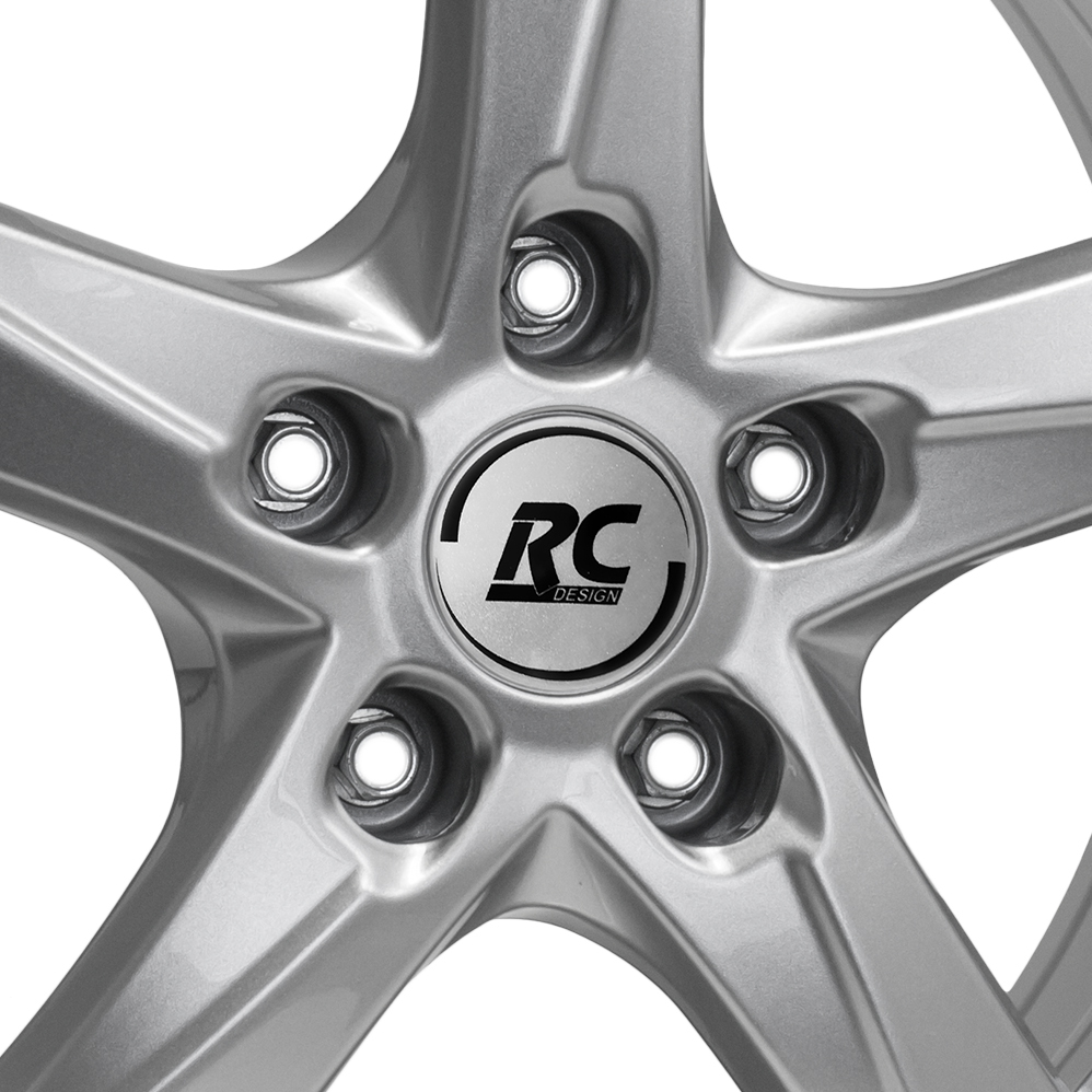 15 Inch RC Design RC30 Silver Alloy Wheels