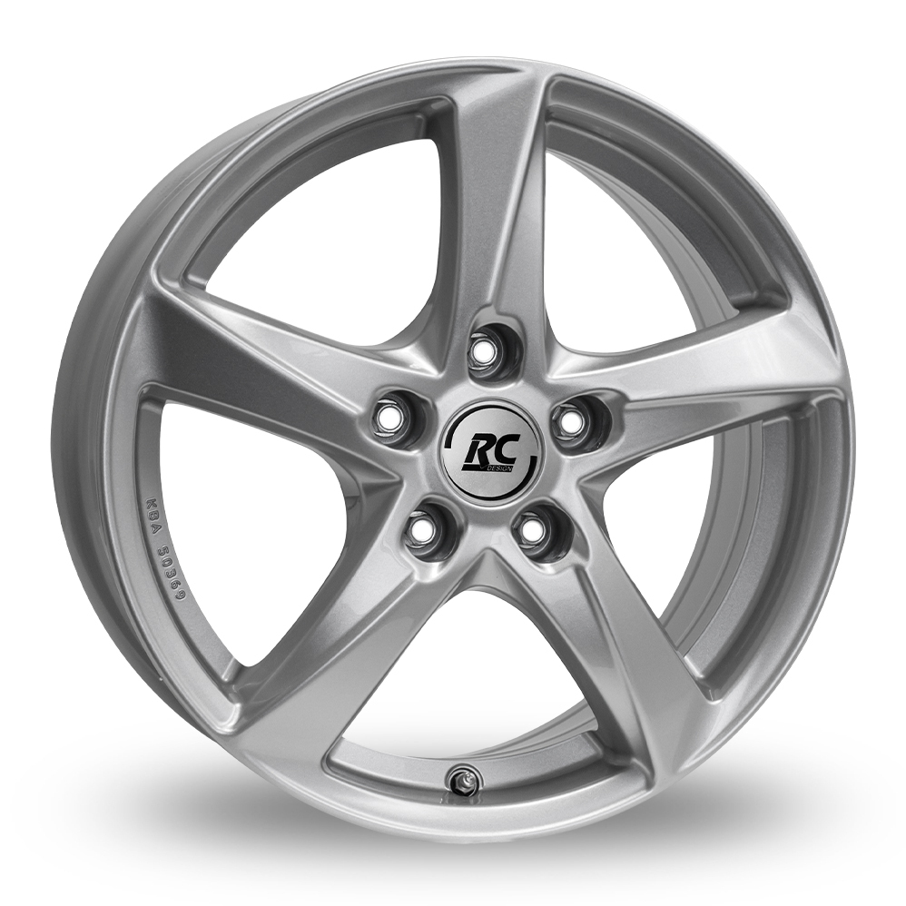 16 Inch RC Design RC30 Silver Alloy Wheels