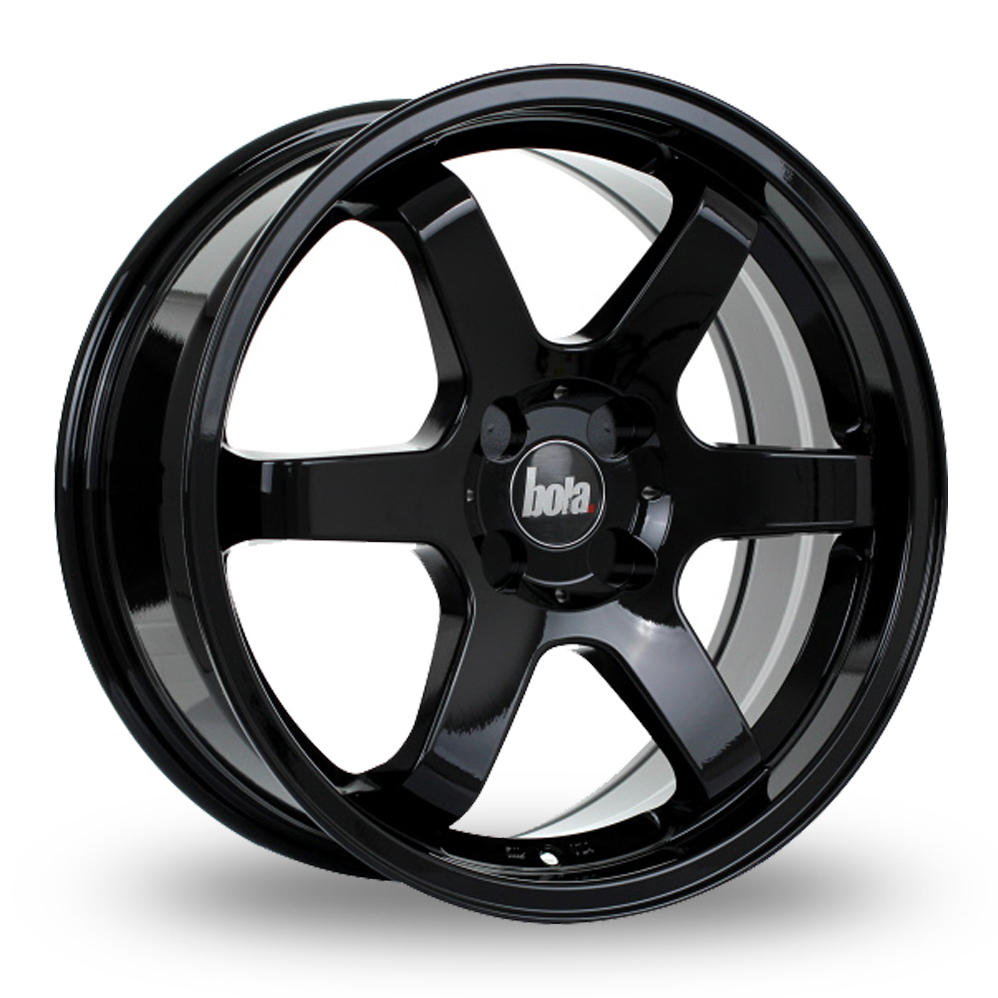 18 Inch Bola B1 Black Alloy Wheels