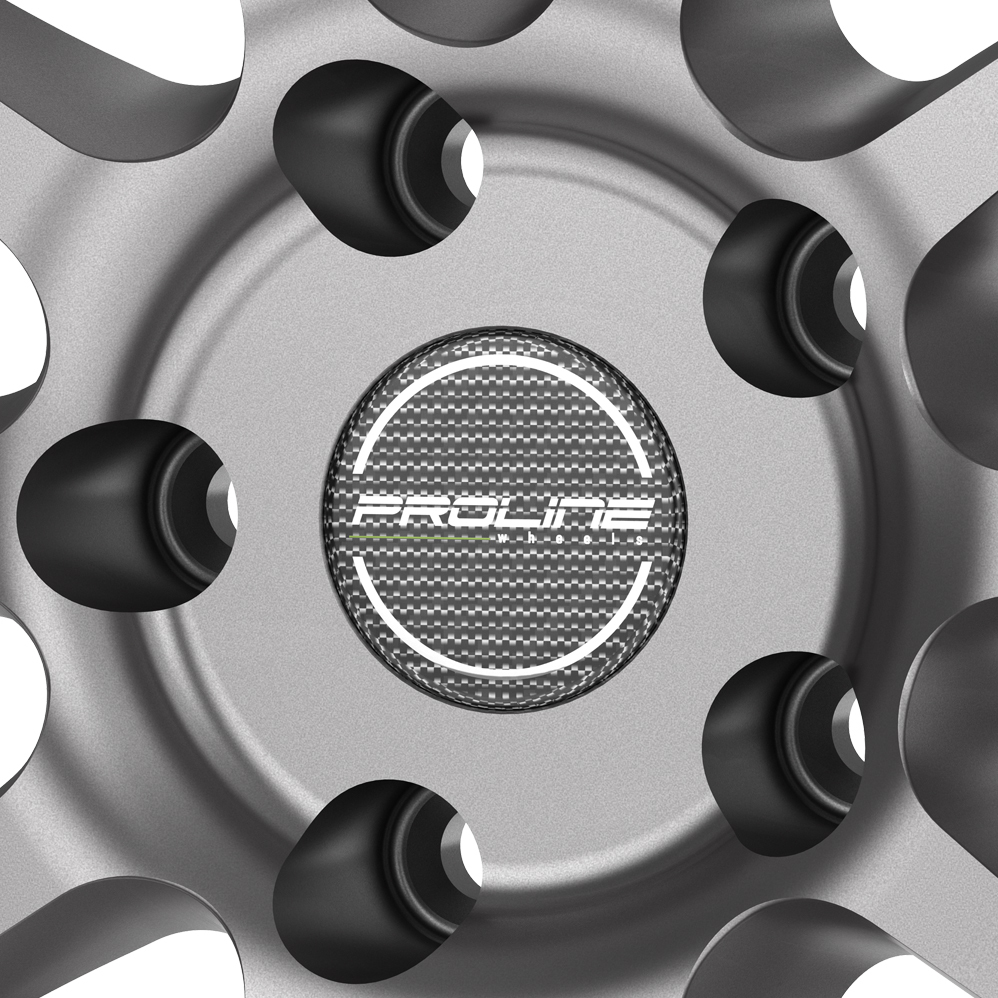 17 Inch Proline UX100 Grey Rim Polished Alloy Wheels